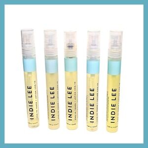5 x INDIE LEE CoQ-10 Toner Radiance Prime  Travel Mini 0.28 oz/ 8.5 ml